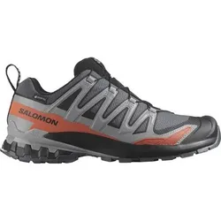SALOMON Herren Trailrunningschuhe SHOES XA PRO 3D V9 GTX Turbul/Black/Burn, Größe 48 in Grau Grau