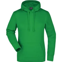 Damen Kapuzensweatshirt "JN051" - L - fern-green