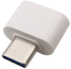 Shopalltechgadgets USB C OTG Adapter For Fast Data Transfer And Device Connectivity white 5pcs