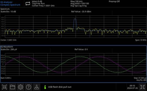 Uni-T UTS3000A-I/Q Mess-Software Upgrade
