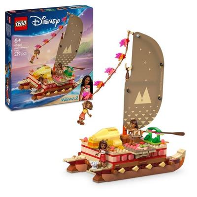 LEGO ǀ Disney 43270 Vaianas Abenteuerfloß, Spielzeug für Mädchen