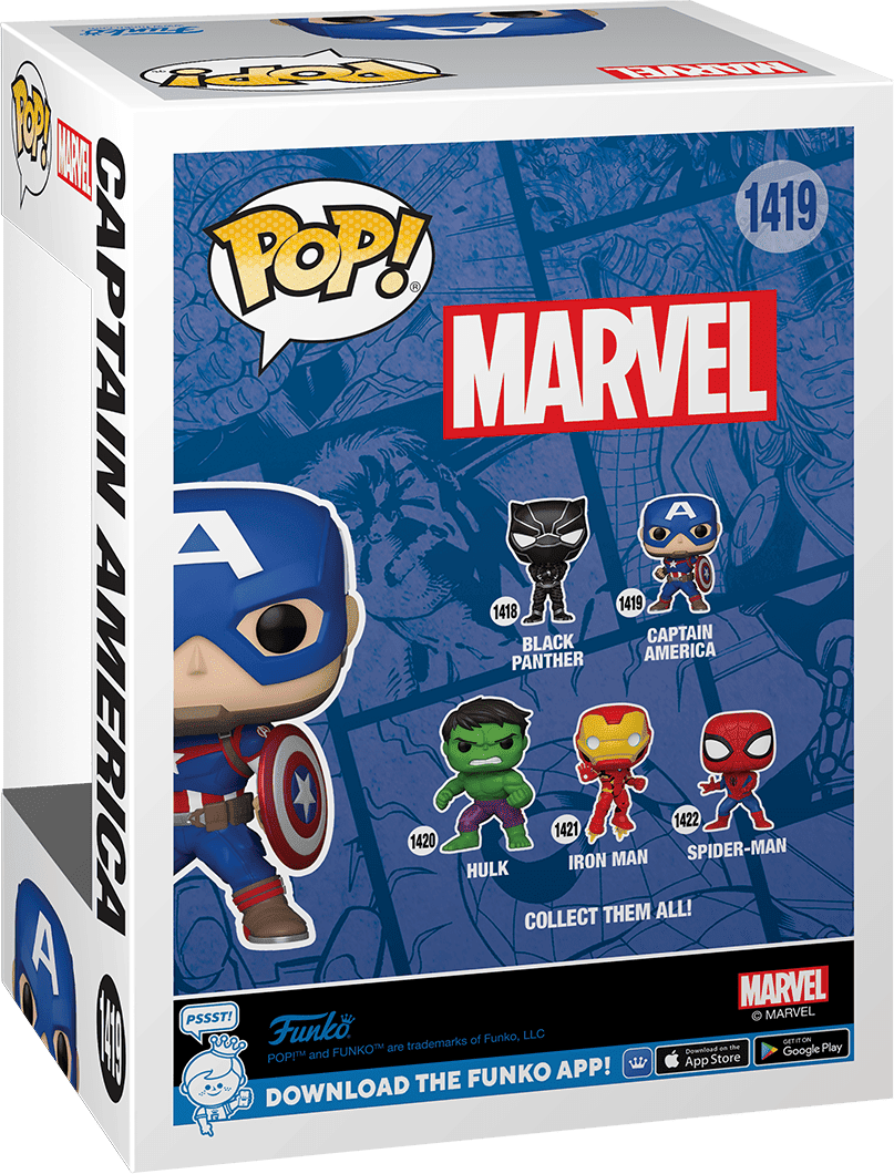 Funko Pop! Vinyl - Marvel NC - Captain America Figure