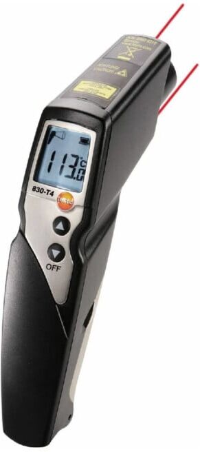 Testo Thermomètre infrarouge, Type: T4 (0560 8314)