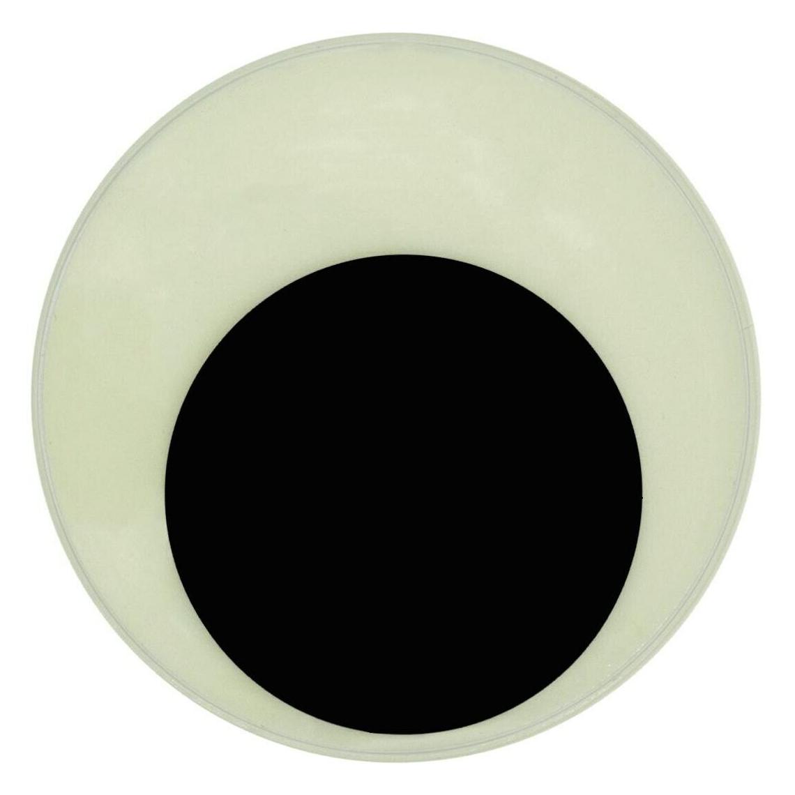 Glorex Wackelaugen selbstklebend "Nachtleuchtend", Ø 35 mm, 4 Stück (62249452)