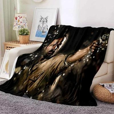 Uplift Picks The Walking Dead Zombie Throw Blanket Soft Flannel Sofa And Bed Cover 6 100x150 Cm