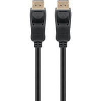 Kabel DisplayPort Stecker > DisplayPort Stecker, 8K / 120Hz schwarz, 5 Meter, 40 Gbit/s, DisplayPort 2.0 / 2.1