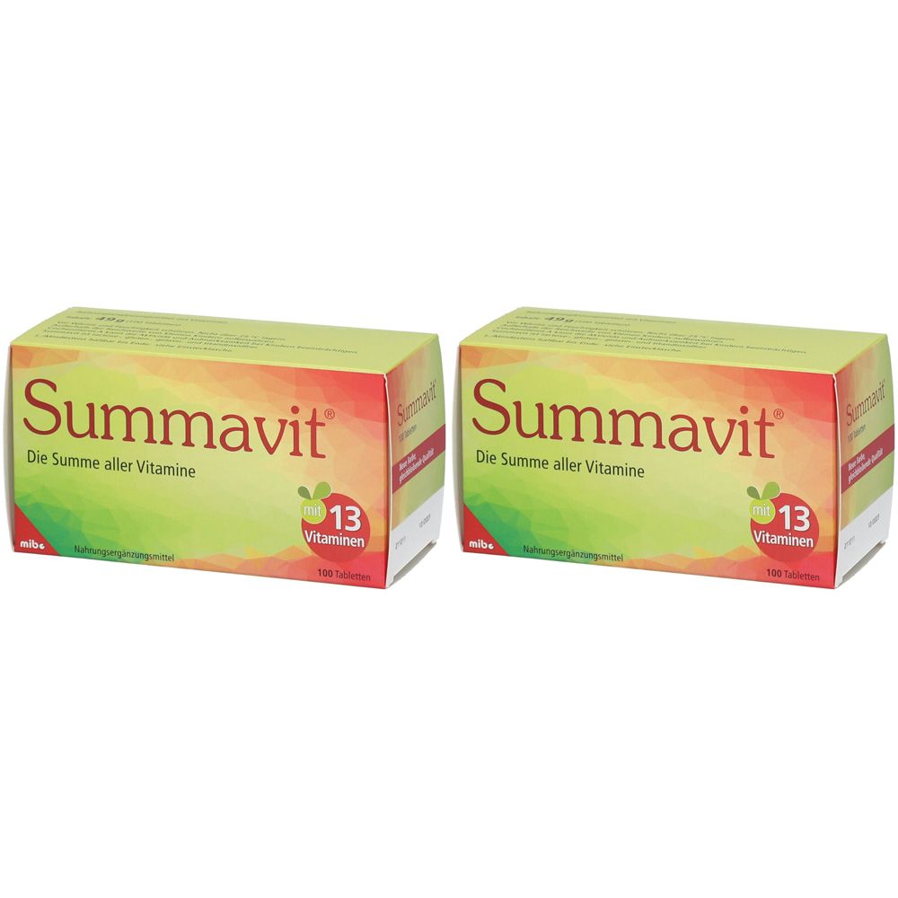 Summavit Doppelpack 2x100 St Tabletten