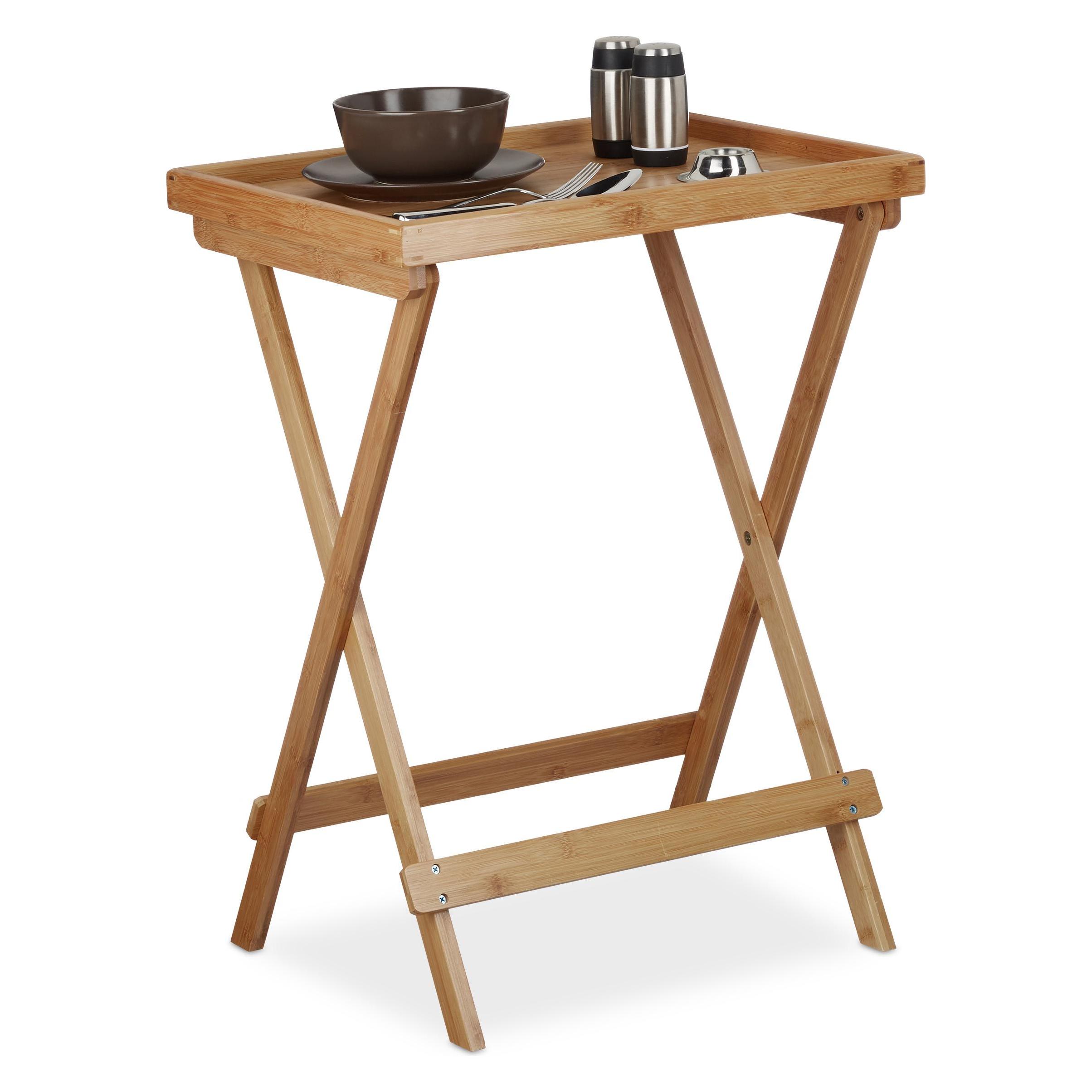 Relaxdays Tabletttisch (10020266)