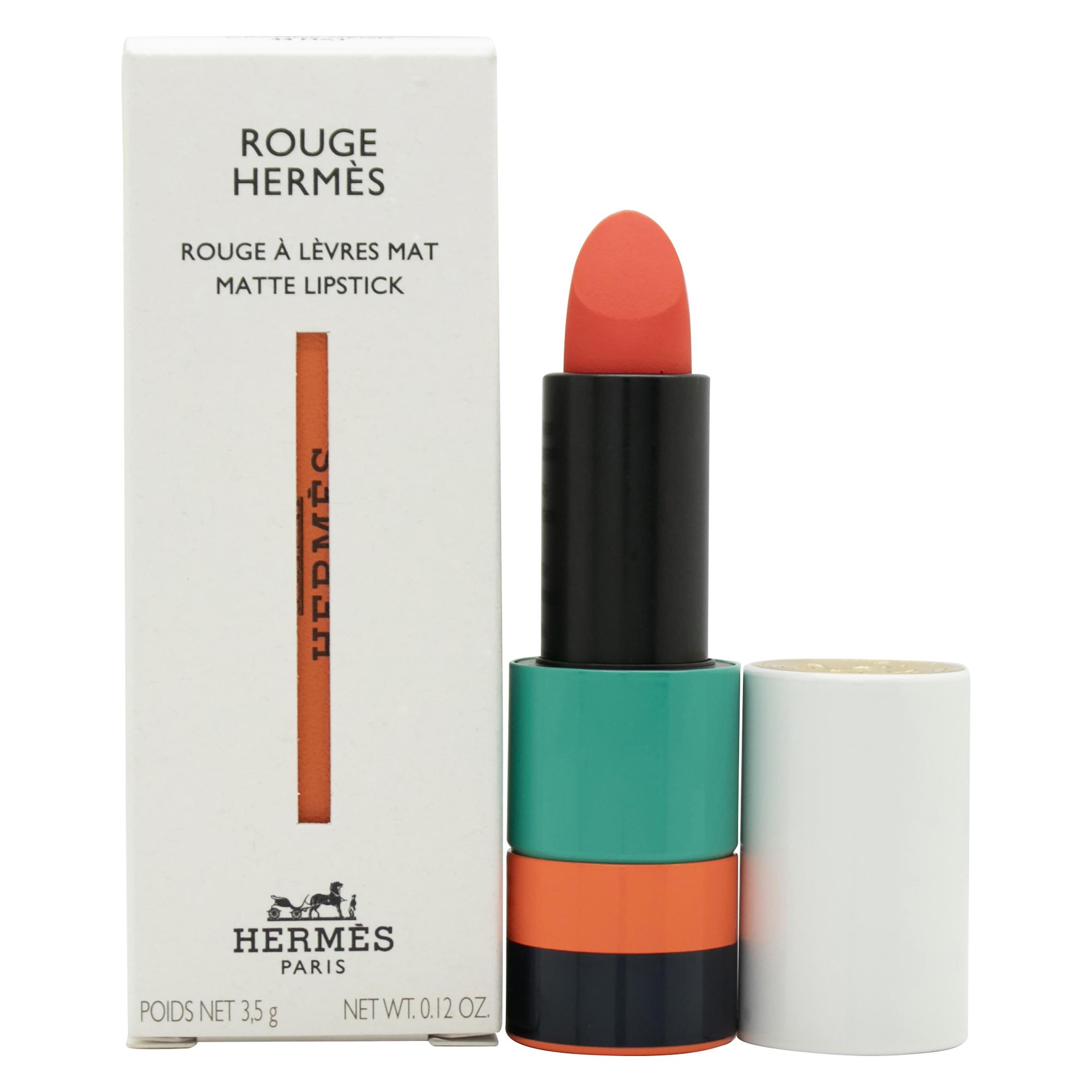 Hermès Paris Matte Lipstick 44 Mat Orange Neon 3.5g (Orange Neon) (68328545)