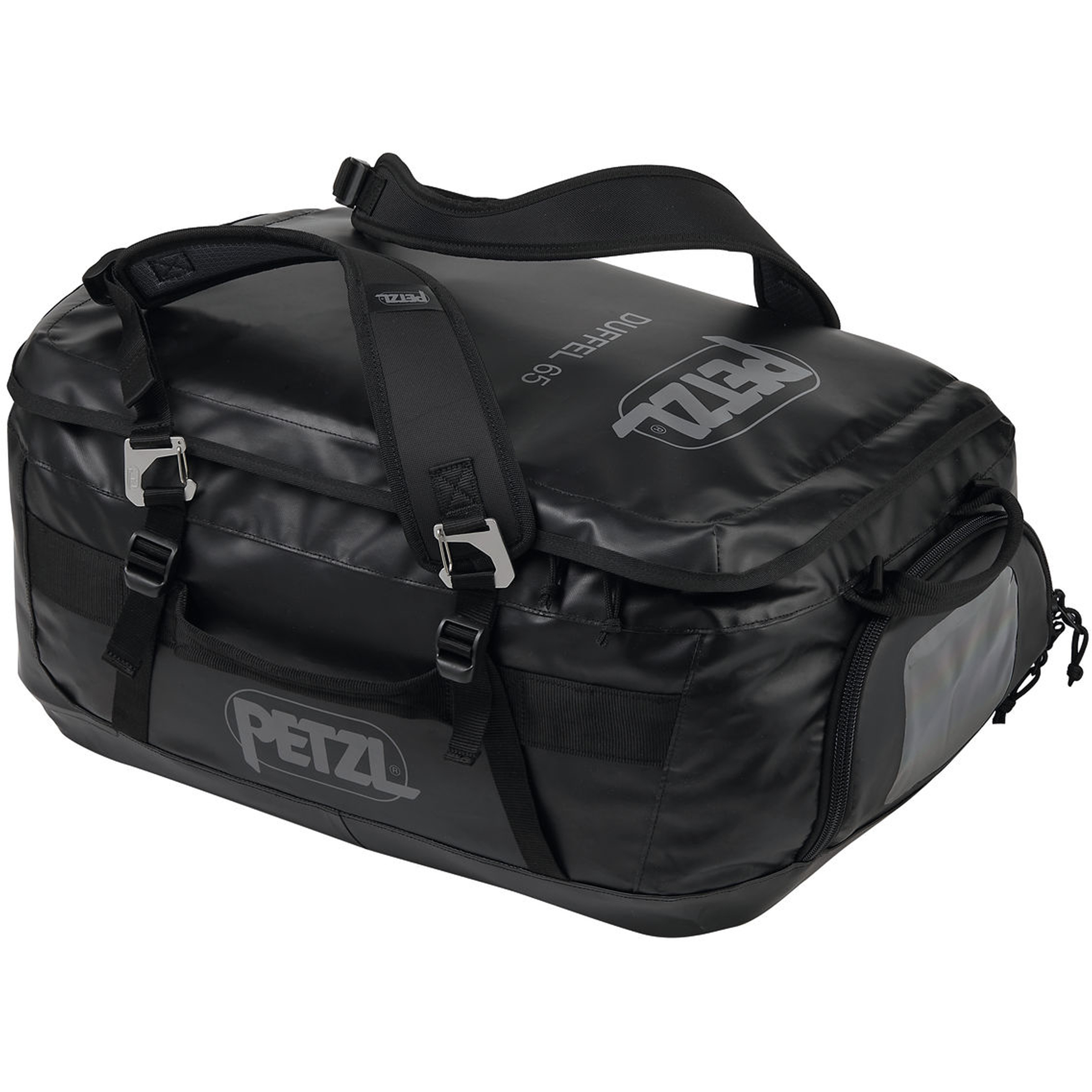 Petzl Duffel 65 Reisetasche schwarz Größe 65L Expedition | Bouldern | Sportklettern | Training & Fitness
