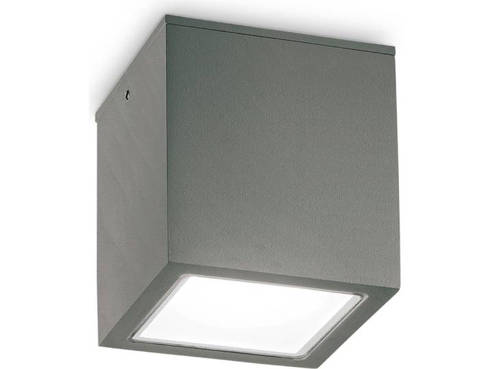 Moderne Deckenleuchte Techo Metall Anthrazit 1 Licht Gu10 Groß
