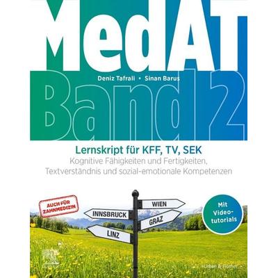 MedAT Lernskript für KFF, TV, SEK (Band 2), Taschenbuch von Deniz Tafrali,Sinan Barus, Urban & Fischer in Elsevier, 978-3-437-41361-2