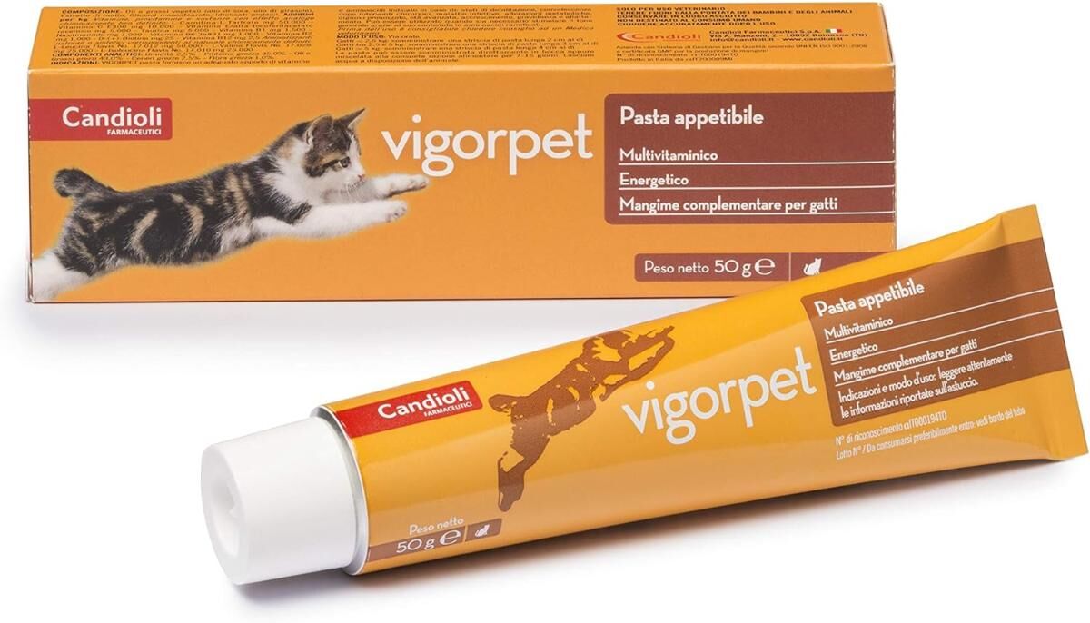 CANDIOLI Vigorpet Pasta Appetibile per Gatti 50G