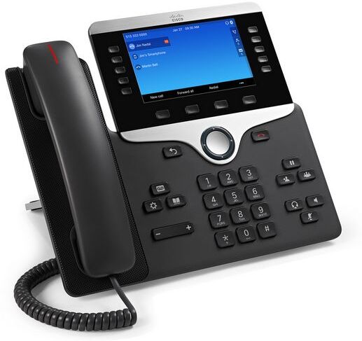 Cisco Systems CP8851 SIP Téléphone IP 10 lignes Bluetooth et USB