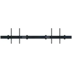 Hagor CPS WALL 2X75-86IN (Wand, 50 kg), TV Wandhalterung, Schwarz