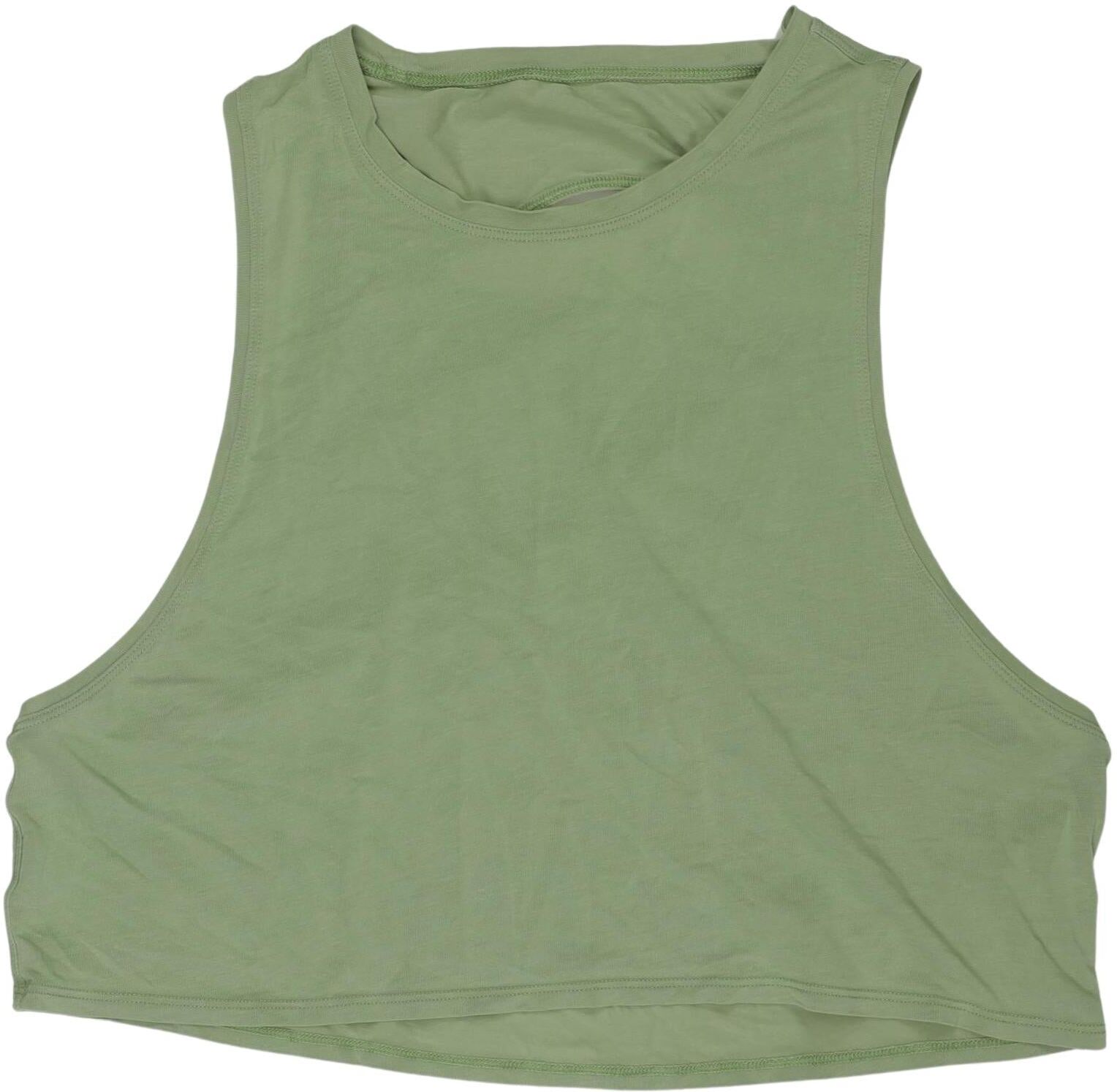 Lululemon Damen Top, Grün, Gr. M, kein / Etikett - Second Hand