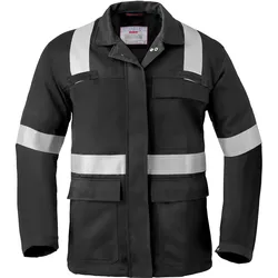 Multinorm Langjacke "3256" 5safety - 54 - schwarz