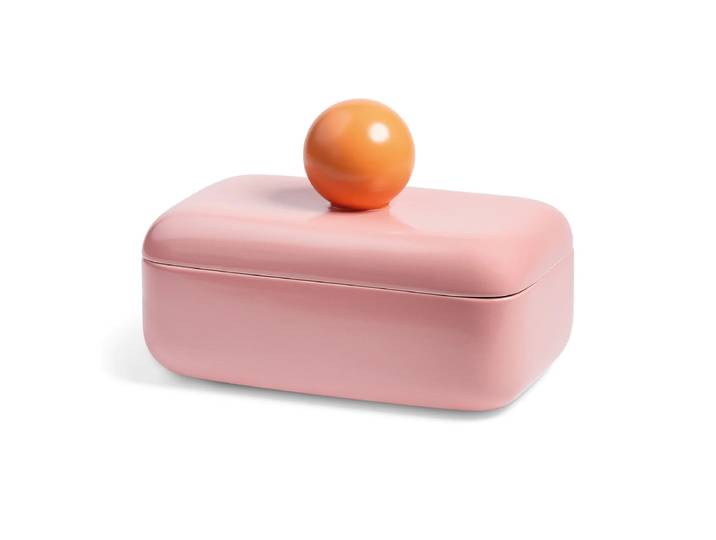 &klevering - Orb Aufbewahrungsdose, large, pink