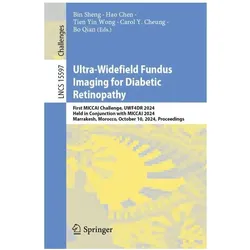 Ultra-Widefield Fundus Imaging for Diabetic Retinopathy, Fachbücher von Carol Y. Cheung, Hao Chen, Bo Qian, Bin Sheng, Tien Yin Wong