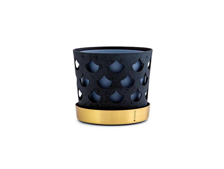 KLONG Pot Trio drop, Petit Ø12 cm Bleu