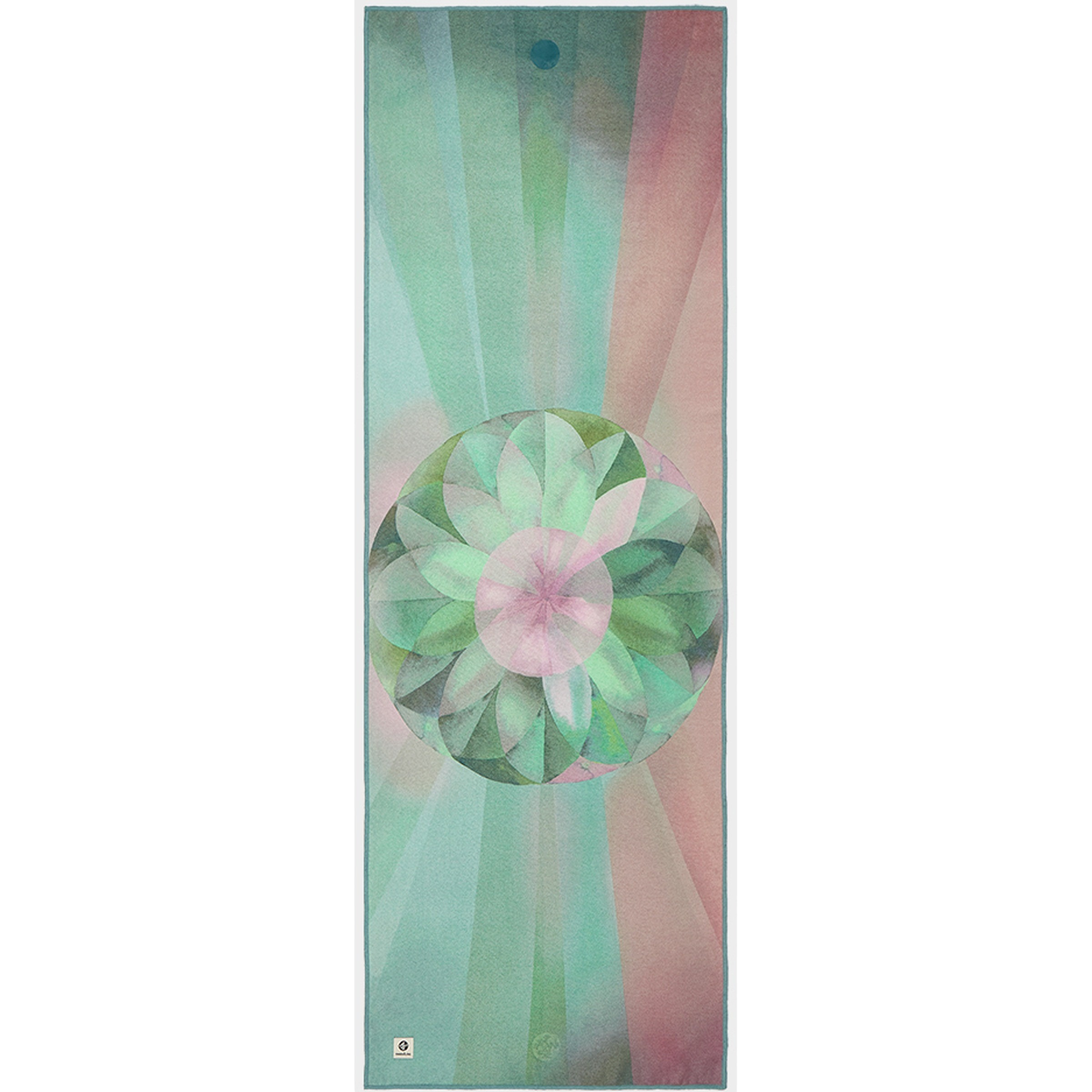 Manduka Yogitoes 2.0 Yoga Handtuch Yogamatten crystal chakra ray Größe 180x61cm Yoga