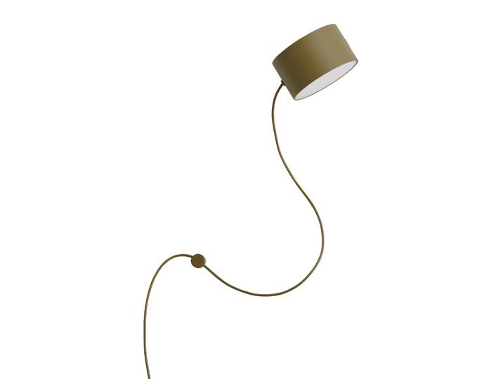 Muuto - Applique orientable Post - Vert - Acier laqué - Designer Earnest Studio