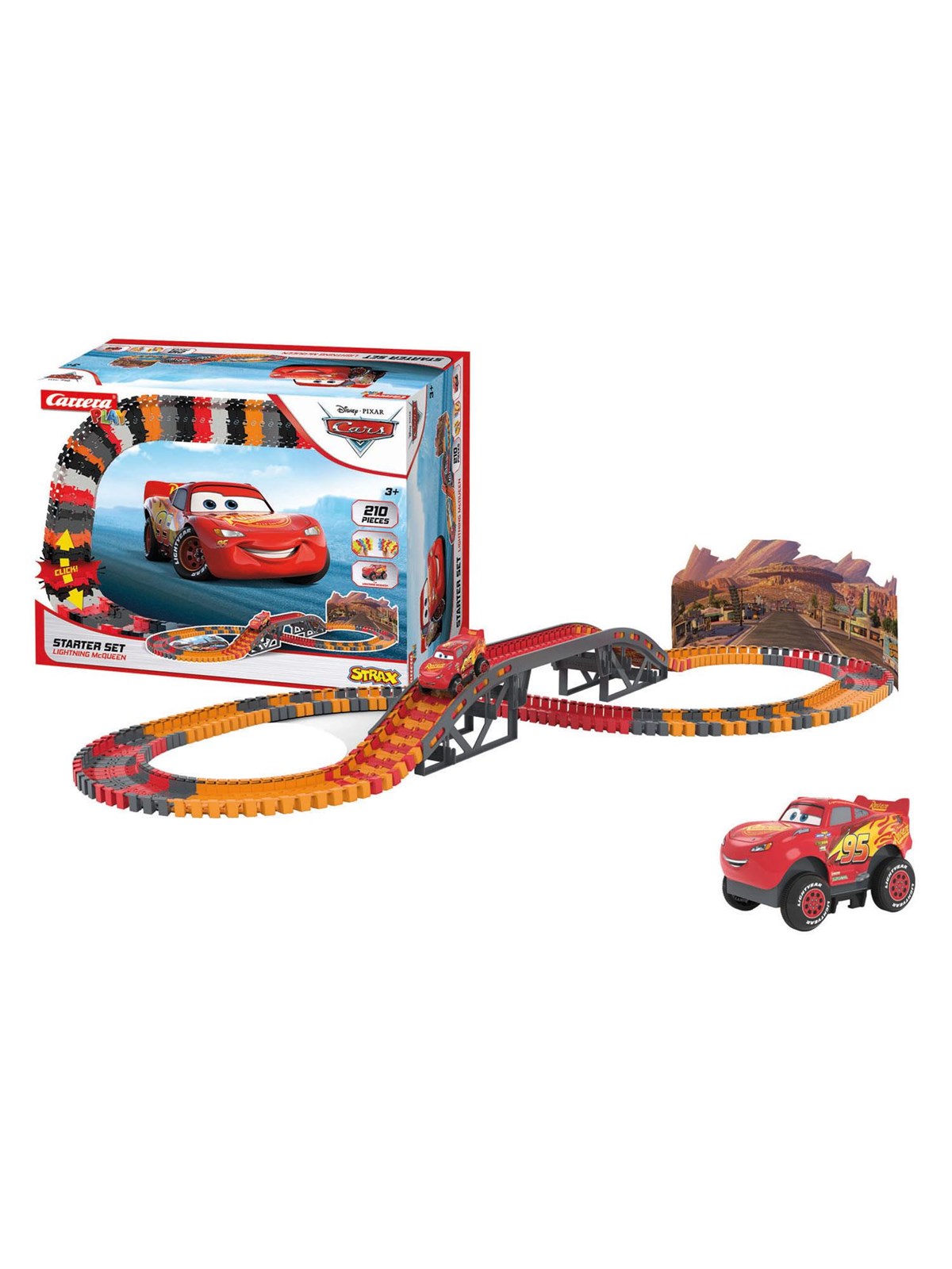 Carrera Disney Pixar Cars Race Track Starter Set - 210 pcs.