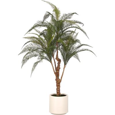 Kunstpflanze CREATIV GREEN "Farn Alsophila australis", grün, H:13cm, Obermaterial: 100% Kunststoff, Kunstpflanzen, Kunstpflanze, mit naturgetreuen Farnwedeln