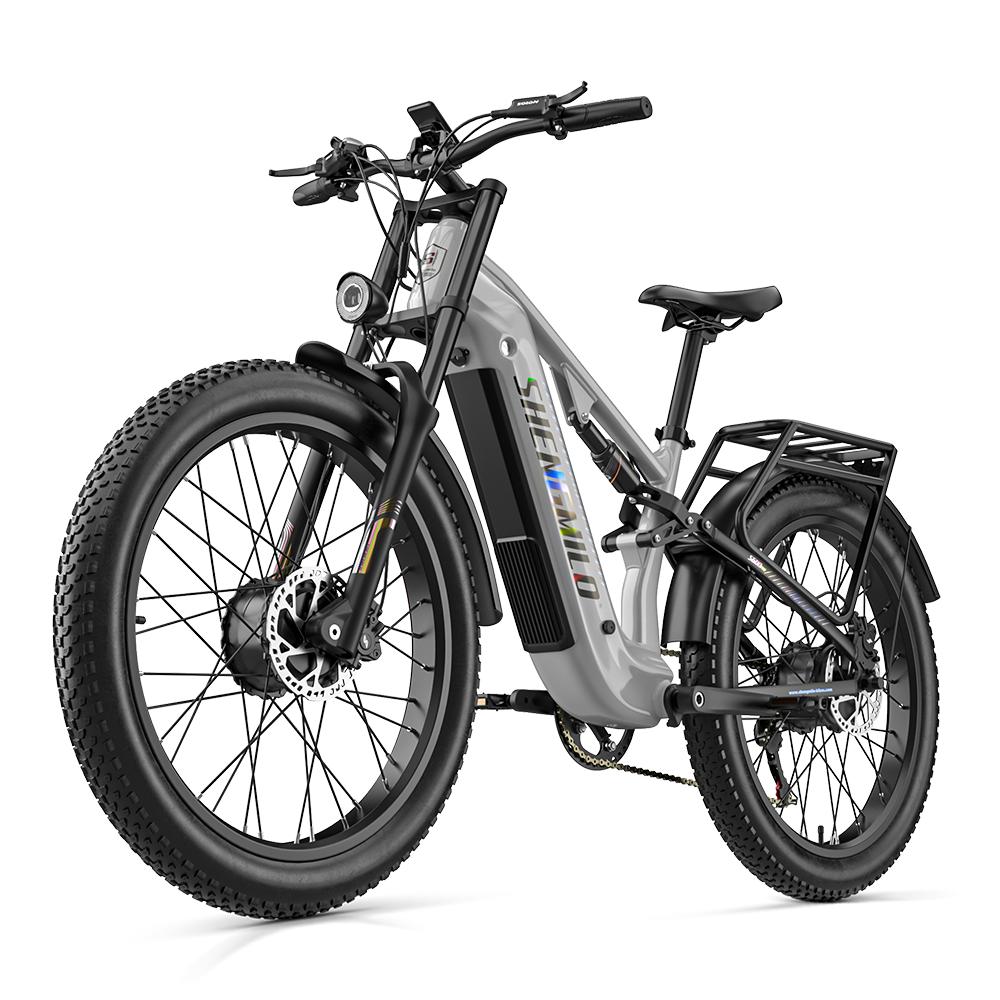 Shengmilo S600 PRO All-Terrain E-Mountainbike,48V 25Ah,26×3.0 Zoll,2×80N.M,120 kg,80-90km