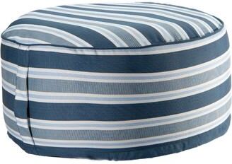 IH Casa Decor Outdoor Inflatable Pouf Striped Blue