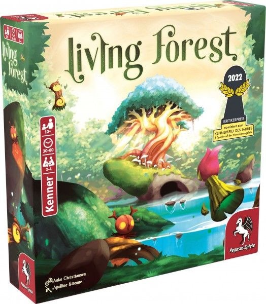 Pegasus 51234G Living Forest Brettspiel bis zu 4 Spielern ab 10 Jahr(e)