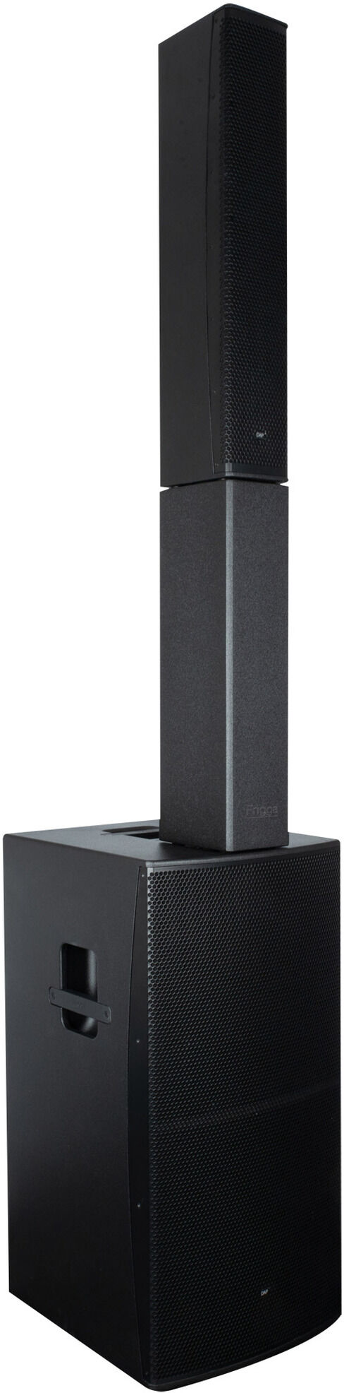 DAP Audio Frigga Aktives Pa-Säulen-System, Einzeln – Schwarz