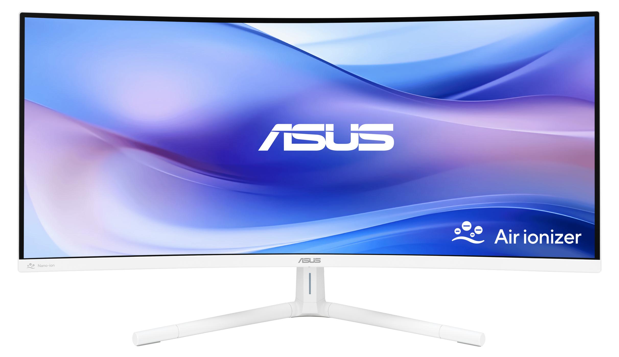 ASUS VU34WCIP-W, 86,4 cm (34"), 3440 x 1440 Pixel, Wide Quad HD, 1 ms, Weiß
