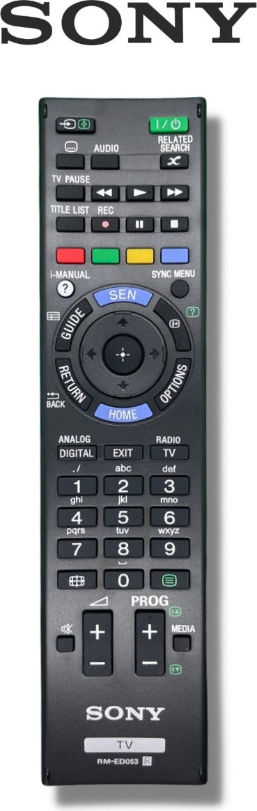 Originele afstandsbediening voor Sony Bravia TV