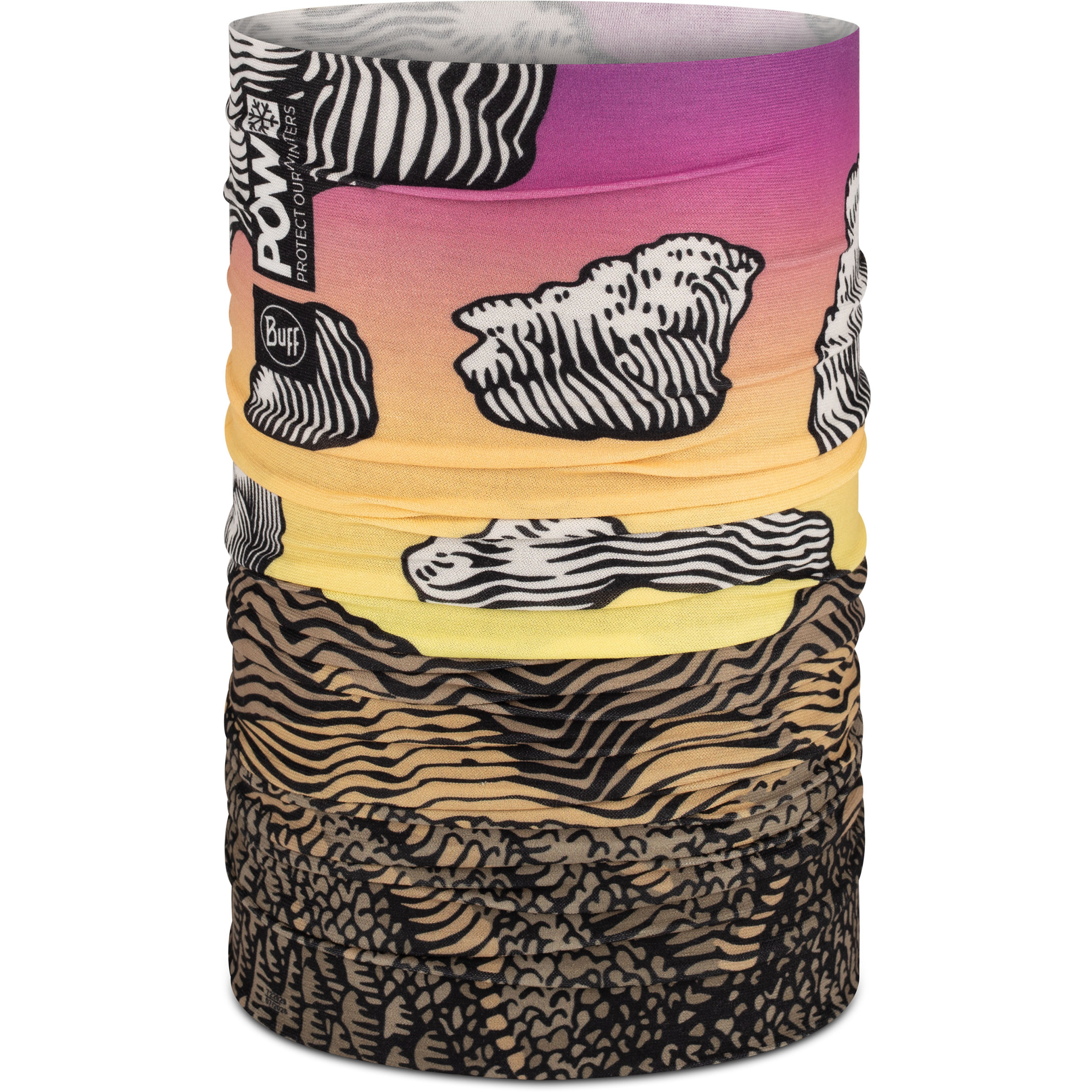 Buff Original Stretch Buff Schals & Multifunktionstücher braun Elastisch
