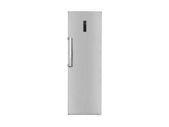 Exquisit Kühlschrank ohne Gefrierfach, 359L, No-Frost, Inox-Look, KS360