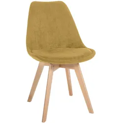 CLP Stuhl Linares Cord   Farbe: gelb, Material: Cord