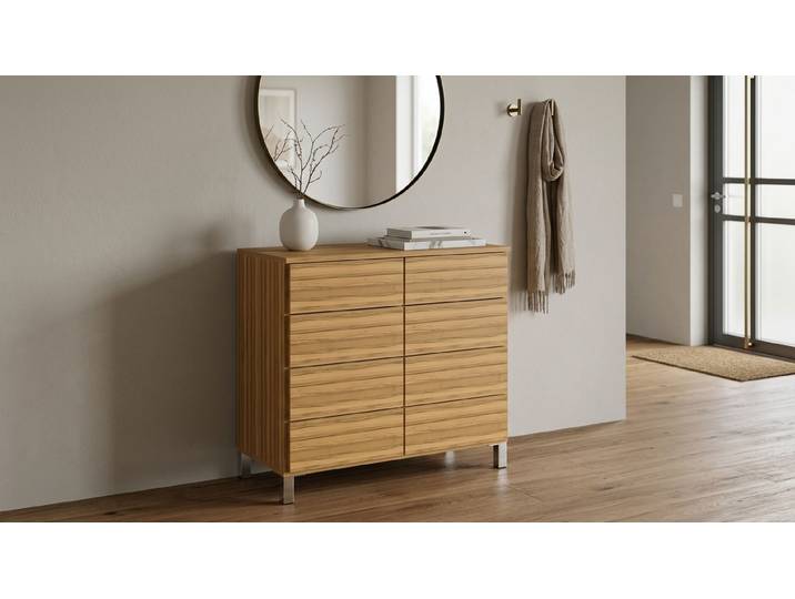 Schlichtes Sideboard nach Maß Kernbuche Natur geölt
