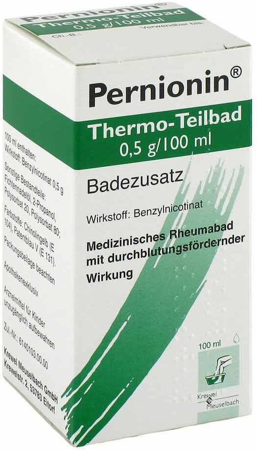 Pernionin Thermo-Teilbad 0,5g/100ml 100ml