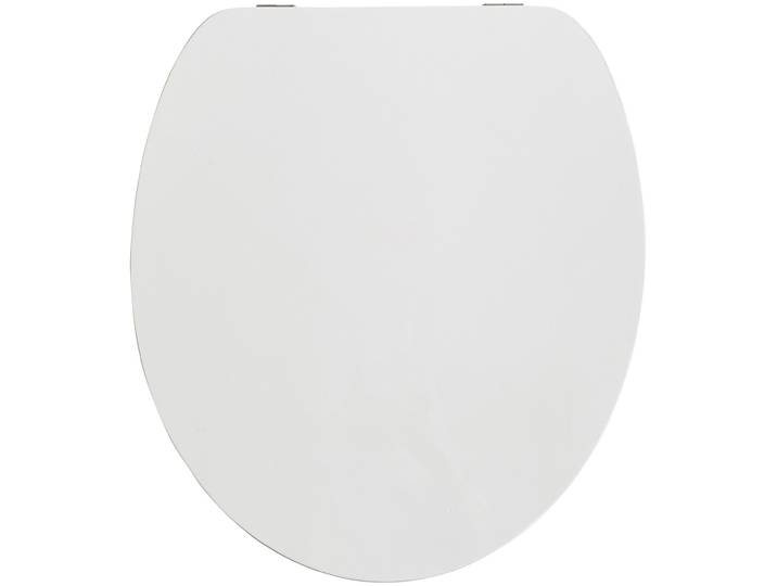 WC-Sitz ADOB Modern Shape , weiss (weiß), MDF - Mitteldichte Holzfaserplatte, WC-Sitze, WC-Sitz