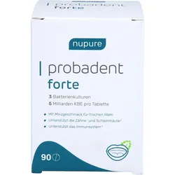 Nupure Probadent Forte 3 Bakterienkultur 5 Mrd Kbe 90 ST