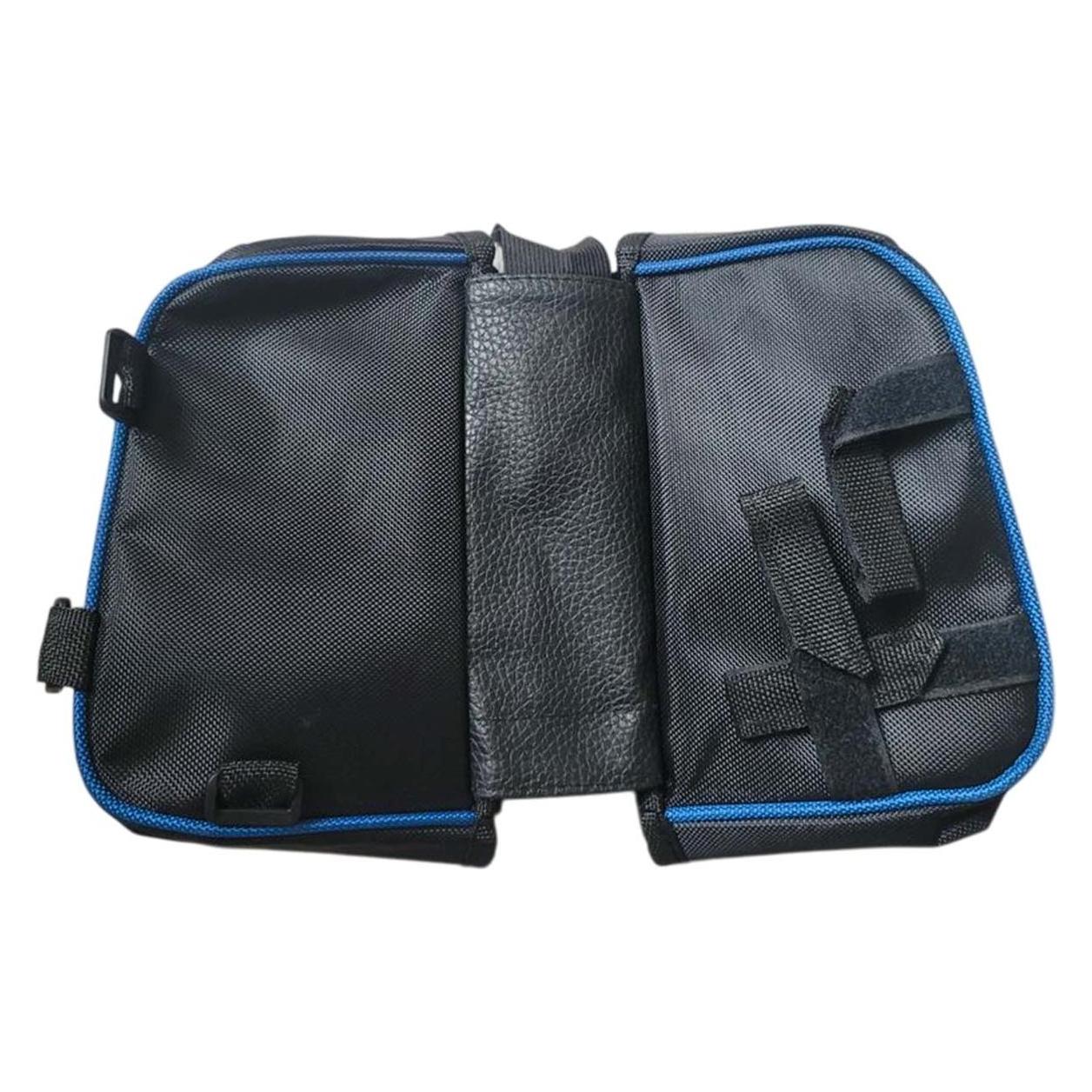 Dunlop Torba / sakwa rowerowa na ramę (Czarny/Niebieski) (Rahmentasche) (E8711252027395_02)