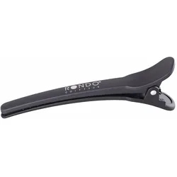 Rondo Abteilclipse Matt 10 cm Schwarz - 12 Stück