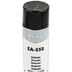 ITW, Künstlerfarbe + Bastelfarbe, Spray Zink/ aluminium Kema ZA-550 500 ml (500 ml)
