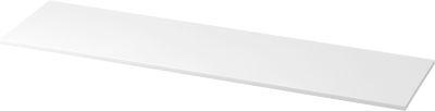 Abdeckplatte TOPAS LINE, für Regale und Schränke, B 1605 mm, weiß