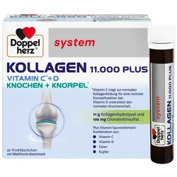 Doppelherz system Kollagen 11.000 Plus Gesundheit + Beweglichkeit 30X25 ml