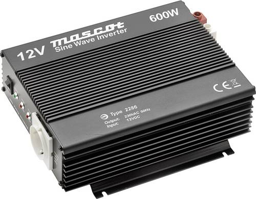 Mascot Battery Wechselrichter 2286 600W 12 V/DC - 230 V/AC