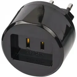 Brennenstuhl 1508500010 Netzstecker-Adapter Typ A Typ C (Euro-Stecker) Schwarz