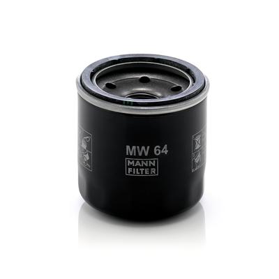 MANN-FILTER Ölfilter MW 64 Anschraubfilter 66mm GewindemaßM20x1.5 für KAWASAKI HONDA ISUZU TRIUMPH DAEWOO YAMAHA