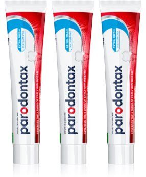 Parodontax Extra Fresh dentífrico contra sangramento de gengivas 3 x 75 ml. Extra Fresh